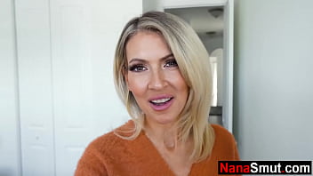 My hot step grandma sucked my cock!