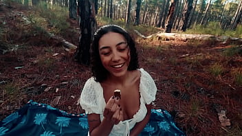 A WALK IN THE FOREST AND SUCKING CHEEKY