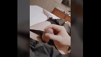 Cross-dresser Nico gets small tits from a straight guy Blowjob Compilation