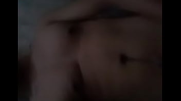 thumb ejaculating on  shower  