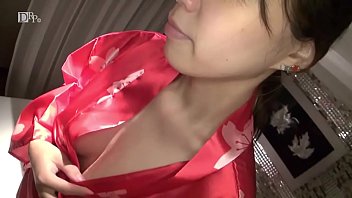 Red yukata dyed white with breast milk 1