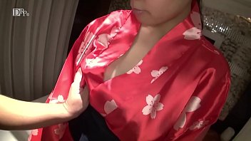 Red yukata dyed white with breast milk 1