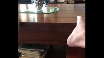 Nephew Jerking in front of uncle