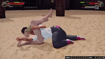 Felicity VS Rosie (Naked Fighter 3D)