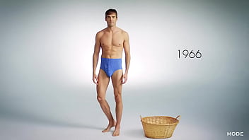 100 anos da moda: roupa intima masculina