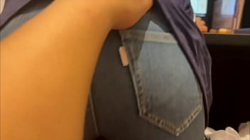 After all, it feels better to be penetrated by a warm cock than a toy... My boyfriend penetrated me from behind a lot at the internet cafe...