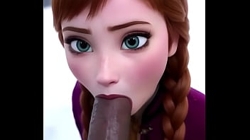 FROZEN MAMANDO GOSTOSO