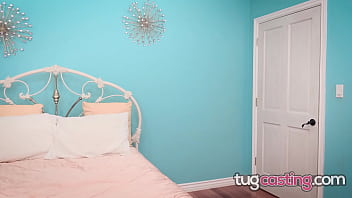 Tug Casting Quickies! Percy Sires’ messy big-tit handjob audition