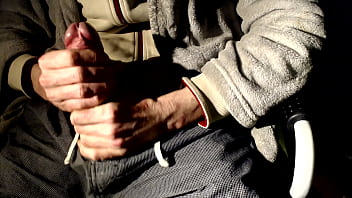 thumb huge cock with  girth solo  