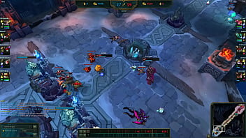 Heimerdinger Introduzindo Sua Cabeça Pelotuda na Pedra do Gaspar