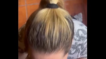 Doble cum and puke slut