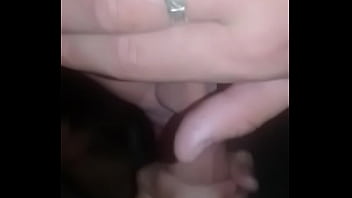 Little slut sucking cock