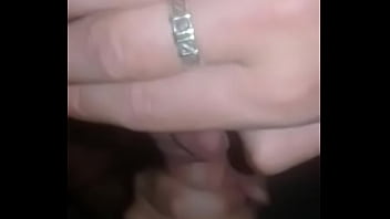 Little slut sucking cock
