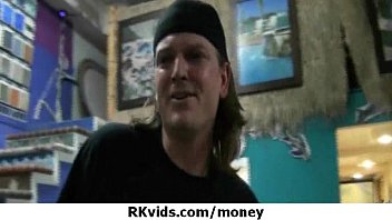 Desperate teen naked in public and fucks to pay rent 7