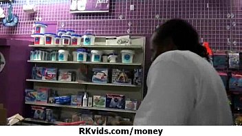 Desperate teen naked in public and fucks to pay rent 7