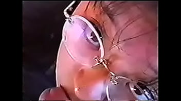 [Uncensored] 03 school back video Glasses girl pretty big tits    