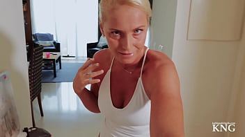 Your HOT MILF NEIGHBOR FUCKS your virgin hard cock! 