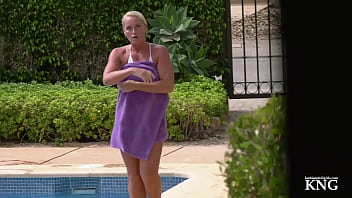 Your HOT MILF NEIGHBOR FUCKS your virgin hard cock! 