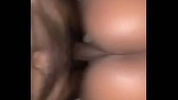 thumb ass bouncing on  the dick  