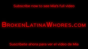 Teen Girl-Next-Door Mia Suffers Through Intense Painal