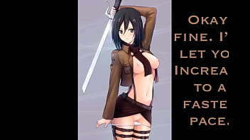 Officer Mikasa Ackerman JOI on Titan)