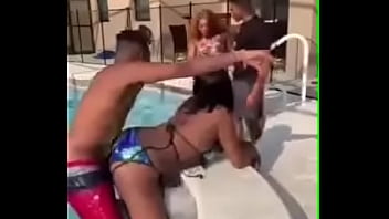 Pool party with my crush