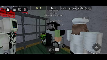 Gotica gostosa russa no Roblox fazendo boquete