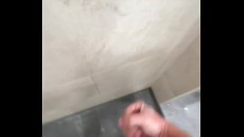 thumb handjobs in the  shower and cums s s s