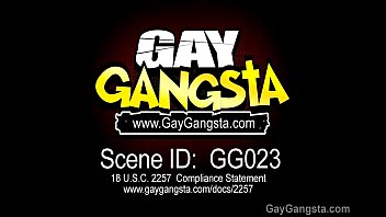 White Gay on Blindfold Fucked by Huge Dark Cock