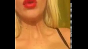 hot blonde ass on webcam