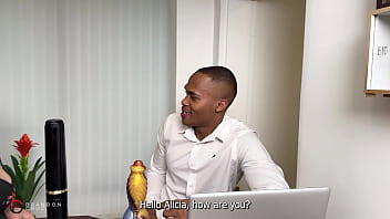 Colombian nymphomaniacs pray to the BBC to give you sex - Brandon Cruz and Alicia Trece