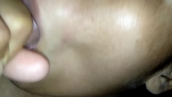 Drinking and eating the cum of a beautiful female friend