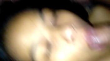 Drinking and eating the cum of a beautiful female friend