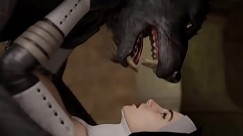 nun and werewolf