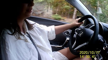 I like to drive my car naked