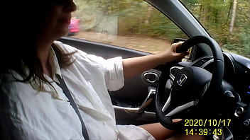 I like to drive my car naked