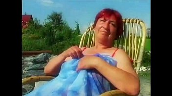 Fat granny sucking fresh dick