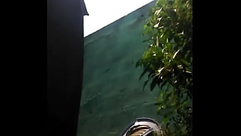 Black girl naked under the sun