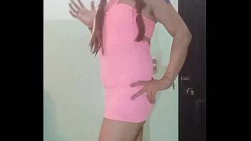 dressed as a girl