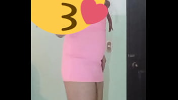 dressed as a girl