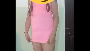 dressed as a girl