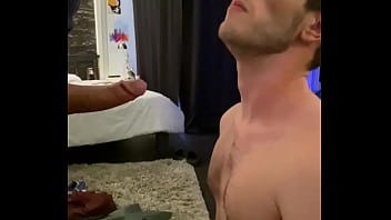 Spanish guy swallows sperm from serbian xxl dick