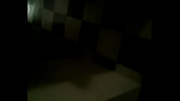 Walking into the footjob giving by Ty