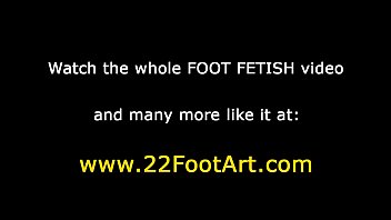 Foot fetish ho facialized