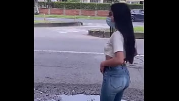 Picking up a cute skinny girl on the street, I ended up sticking my dick in her - Alexa Joes