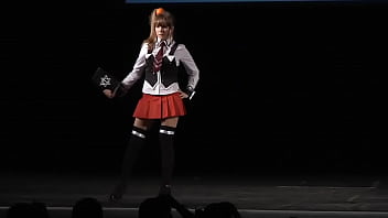 bible black cosplay upskirt