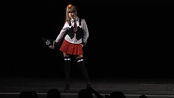 bible black cosplay upskirt