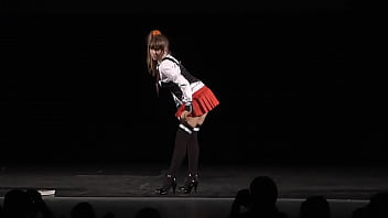 bible black cosplay upskirt