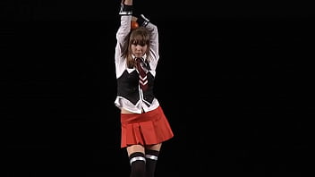 bible black cosplay upskirt