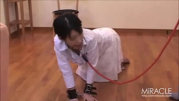 Training starts from the chat mood! A 24-year-old married woman looks like a female dog!